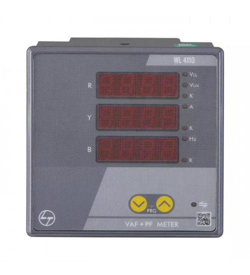 Lauritz Knudsen WL411010OOOO VAF + PF Digital Meter, Cl 1     Lauritz Knudsen WL411010OOOO VAF + PF Digital Meter, Cl 1