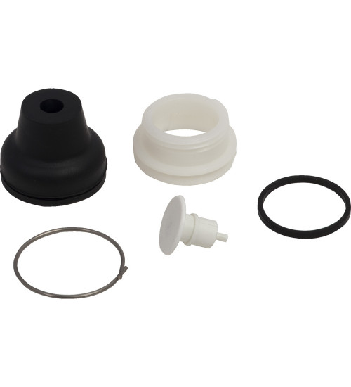 Schneider Electric XACB9211 - booted head for pushbutton XAC-B - white - 16 mm, -25..+70 Â°C