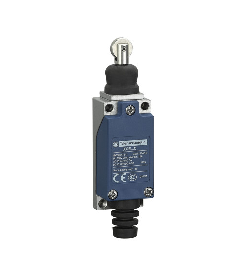 XCE102C - Steel roller plunger, horizontal actuation - Telemecanique Sensors