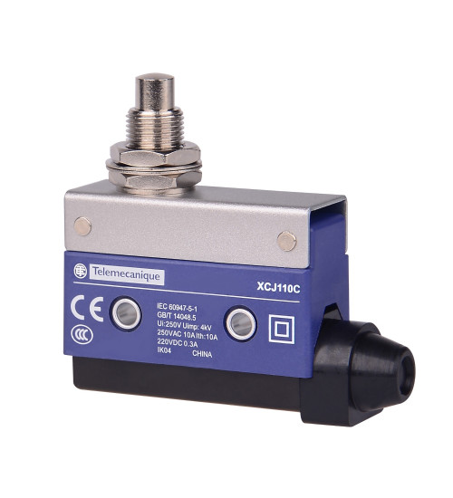 XCJ110C - Metal end plunger - Telemecanique Sensors