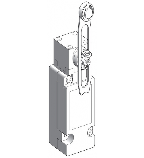 XCKJ110541 - Limit switch, XC Standard, XCKJ, thermoplastic plastic roller lever varlength, 1C/O, snap, Pg13 - Telemecanique Sensors XCKJ110541 - Limit switch, XC Standard, XCKJ, thermoplastic plastic roller lever varlength, 1C/O, snap, Pg13 - Telemecanique Sensors