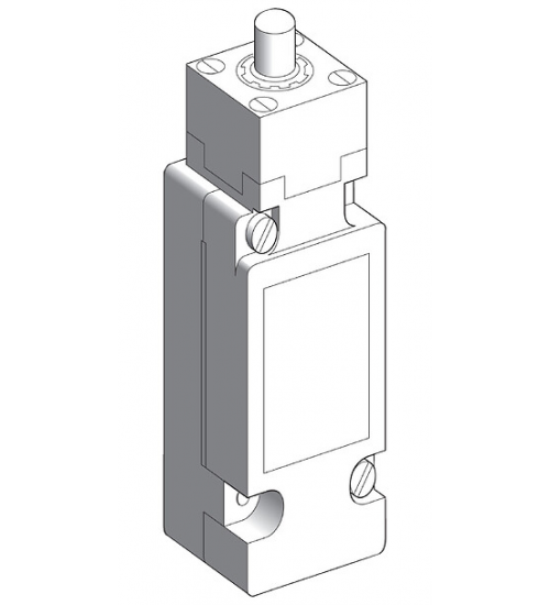 XCKJ1161H29 - Limit switch, XC Standard, XCKJ, metal end plunger, 1C/O, snap action, M20 - Telemecanique Sensors XCKJ1161H29 - Limit switch, XC Standard, XCKJ, metal end plunger, 1C/O, snap action, M20 - Telemecanique Sensors