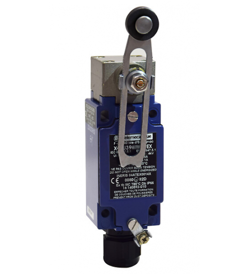XCKJ390541H29EX - Limit switch, Limit switches XC Standard, XCKJ, roller lever, 2NC + NO, ATEX/IECEx - Telemecanique Sensors XCKJ390541H29EX - Limit switch, Limit switches XC Standard, XCKJ, roller lever, 2NC + NO, ATEX/IECEx - Telemecanique Sensors