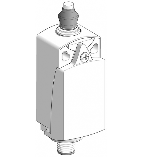 XCKP2111M12 - Limit switch, Limit switches XC Standard, XCKP, metal end plunger with nitrile boot, 1NC+1 NO, snap, M12 - Telemecanique Sensors XCKP2111M12 - Limit switch, Limit switches XC Standard, XCKP, metal end plunger with nitrile boot, 1NC+1 NO, snap, M12 - Telemecanique Sensors