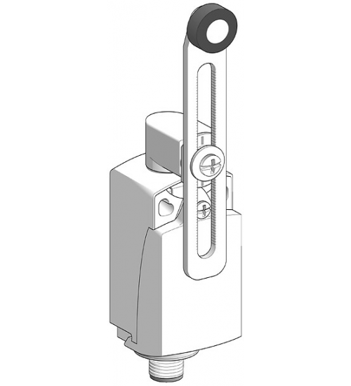 XCKP2145M12 - Limit switch, Limit switches XC Standard, XCKP, thermoplastic plastic roller lever var.length, 1NC+1 NO, snap, M12 - Telemecanique Sensors XCKP2145M12 - Limit switch, Limit switches XC Standard, XCKP, thermoplastic plastic roller lever var.length, 1NC+1 NO, snap, M12 - Telemecanique Sensors