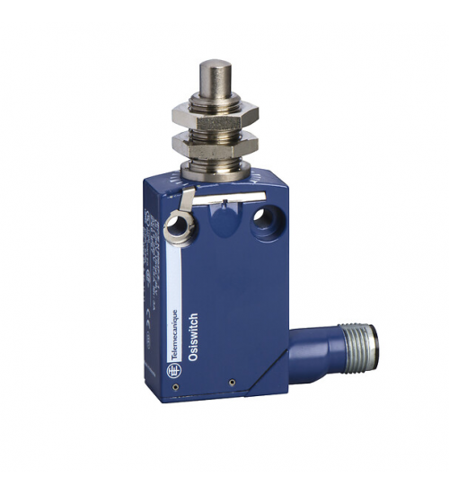 XCMD21F0C12 - Limit switch, Limit switches XC Standard, XCMD, M12 metal end plunger, 1NC+1 NO, snap, M12 - Telemecanique Sensors XCMD21F0C12 - Limit switch, Limit switches XC Standard, XCMD, M12 metal end plunger, 1NC+1 NO, snap, M12 - Telemecanique Sensors