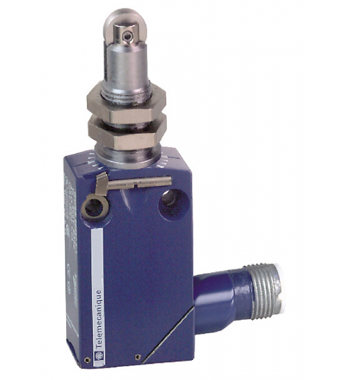 XCMD21F2M12 - Limit switch, Limit switches XC Standard, XCMD, M12 steel roller plunger, 1C/O, snap, M12 - Telemecanique Sensors XCMD21F2M12 - Limit switch, Limit switches XC Standard, XCMD, M12 steel roller plunger, 1C/O, snap, M12 - Telemecanique Sensors