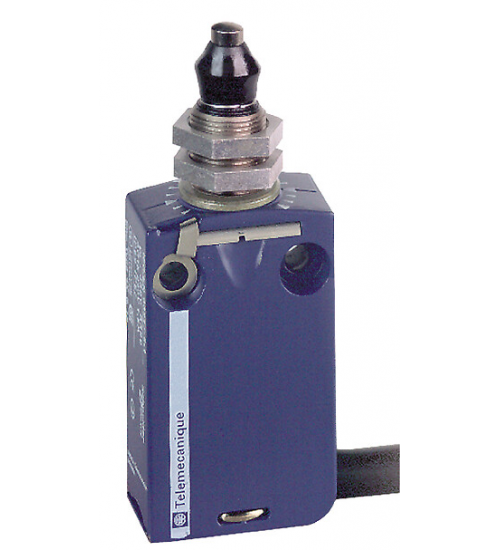 XCMD21G1L1 - Limit switch, Limit switches XC Standard, XCMD, M16 booted nitrile end plunger, 1NC+1 NO, snap, 1 m - Telemecanique Sensors XCMD21G1L1 - Limit switch, Limit switches XC Standard, XCMD, M16 booted nitrile end plunger, 1NC+1 NO, snap, 1 m - Telemecanique Sensors