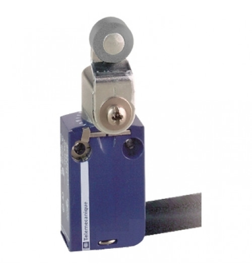XCMD2516L3 - Limit switch, Limit switches XC Standard, XCMD, steel roller lever, 1NC+1 NO, slow, 3 m - Telemecanique