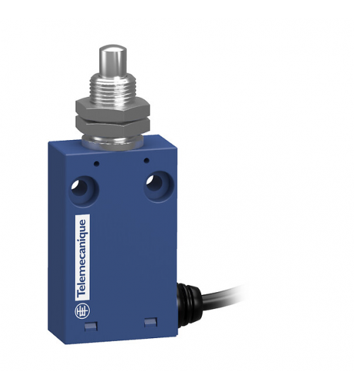XCMH21F0L1 - XCMH Limit Switches Miniature Plastic M12 head metal plunger NC + NO Snap L1 - Telemecanique Sensors