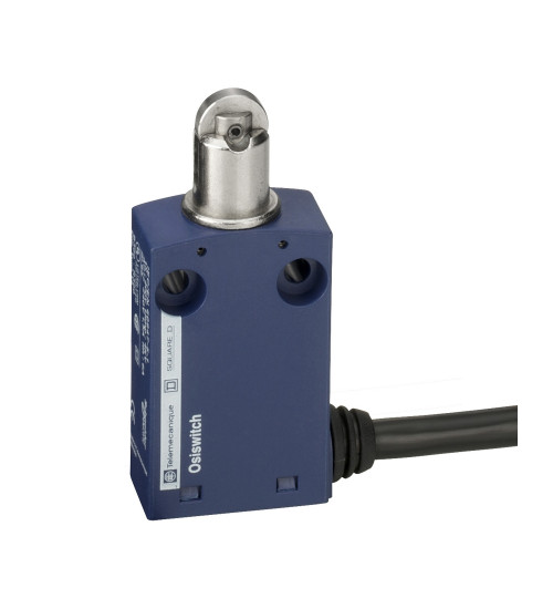 XCMN2102L1 - Limit switch, Limit switches XC Standard, XCMN, steel roller plunger, 1NC+1 NO, snap, 1 m - Telemecanique Sensors
