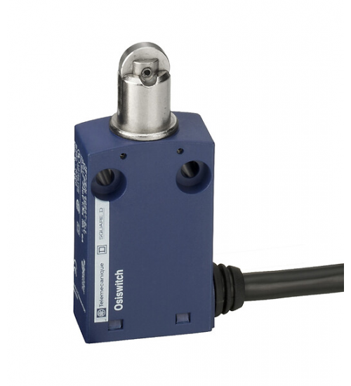 XCMN2102L8 - Limit switch, Limit switches XC Standard, XCMN, steel roller plunger, 1NC+1 NO, snap, 8 m - Telemecanique Sensors