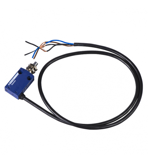 XCMN21F0L1 - Limit switch, Limit switches XC Standard, XCMN, M12 metal end plunger, 1NC+1 NO, snap, 1 m - Telemecanique Sensors XCMN21F0L1 - Limit switch, Limit switches XC Standard, XCMN, M12 metal end plunger, 1NC+1 NO, snap, 1 m - Telemecanique Sensors