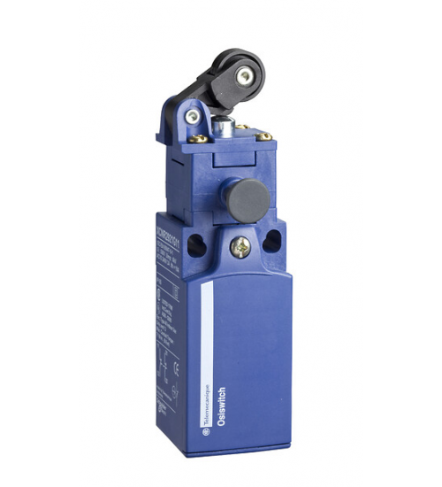 XCNR2121P20 - Limit switch, Limit switches XC Standard, XCNR, thermoplastic plastic roller lever plungHor, 1NC+1 NO, snap, M20 - Telemecanique Sensors