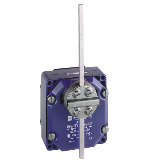 XCRA11 - Limit switch, Limit switches XC Standard, XCR, metal spring return rod lever square rod 6 mm, 2X(1NC+NO) - Telemecanique Sensors XCRA11 - Limit switch, Limit switches XC Standard, XCR, metal spring return rod lever square rod 6 mm, 2X(1NC+NO) - Telemecanique Sensors