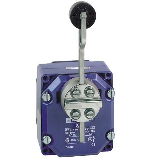 XCRA12 - Limit switch, Limit switches XC Standard, XCR, thermoplastic spring return roller lever, 2X(1NC +NO - Telemecanique Sensors XCRA12 - Limit switch, Limit switches XC Standard, XCR, thermoplastic spring return roller lever, 2X(1NC +NO - Telemecanique Sensors