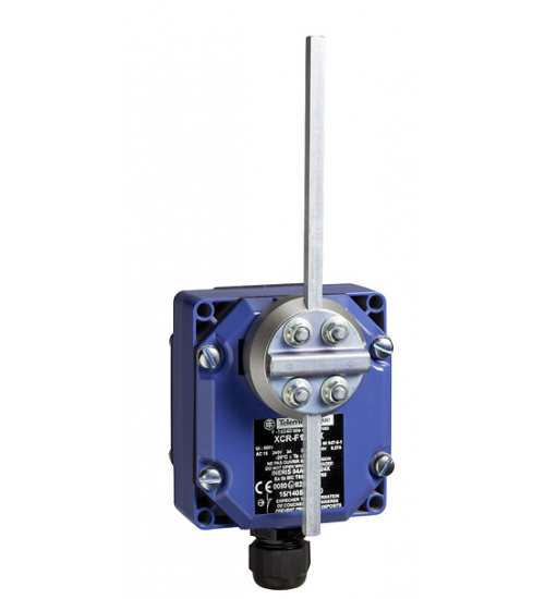 XCRF171EX - Limit switch, Limit switches XC Standard, XCR, square rod 6 mm crossed, 2NC + 2 NO, ATEX/ IECEx - Telemecanique Sensors XCRF171EX - Limit switch, Limit switches XC Standard, XCR, square rod 6 mm crossed, 2NC + 2 NO, ATEX/ IECEx - Telemecanique Sensors