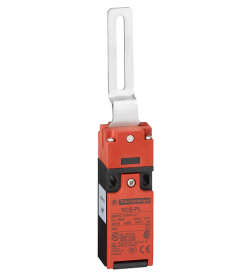 XCSPL582 - Guard switch, Telemecanique Safety switches XCS, XCSPL, elbowed flush lever, centred, 1NC+1 NO, M16. XCSPL582 - Guard switch, Telemecanique Safety switches XCS, XCSPL, elbowed flush lever, centred, 1NC+1 NO, M16.