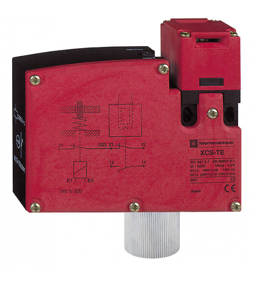 XCSTE5513 - Safety interlock 240 VAC 5 A t XCS - Telemecanique Sensors XCSTE5513 - Safety interlock 240 VAC 5 A t XCS - Telemecanique Sensors