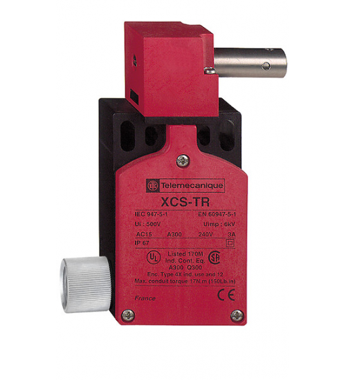 XCSTR853 - Guard switch, Telemecanique Safety switches XCS, XCSTR, spindle 30 mm, 3NC -1/2NPT XCSTR853 - Guard switch, Telemecanique Safety switches XCS, XCSTR, spindle 30 mm, 3NC -1/2NPT
