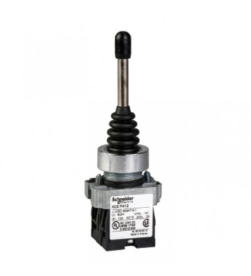 XD2PA22 - Complete joystick controller, Harmony XD2, 22mm, 2 directions, 1NO per direction, with return position 0| Schneider Electric XD2PA22 - Complete joystick controller, Harmony XD2, 22mm, 2 directions, 1NO per direction, with return position 0| Schneider Electric