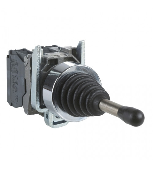 Schneider Electric XD4PA22 - Joystick controller plastic, Ã22, 2 directions, spring return, 1 NO