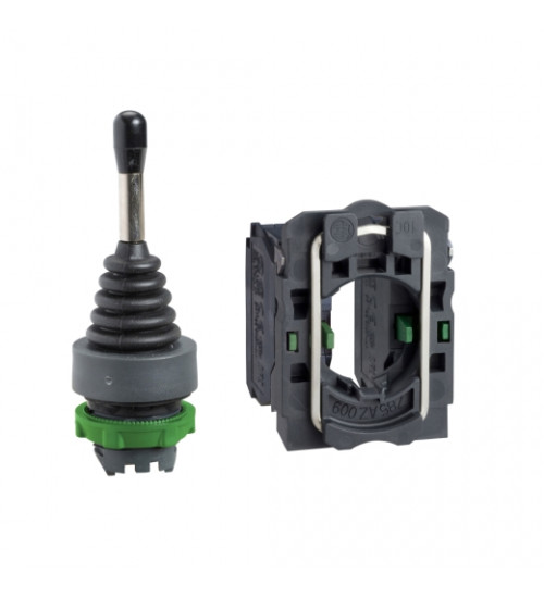Schneider Electric XD5PA12 - joystick controller Ã22 2-direction stay put 1NO per direction