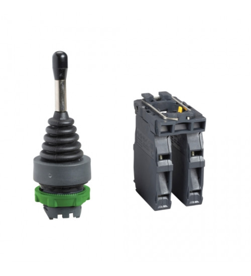 Schneider Electric XD5PA24 - joystick controller Ã22 4-direction spring return 1NO per direction