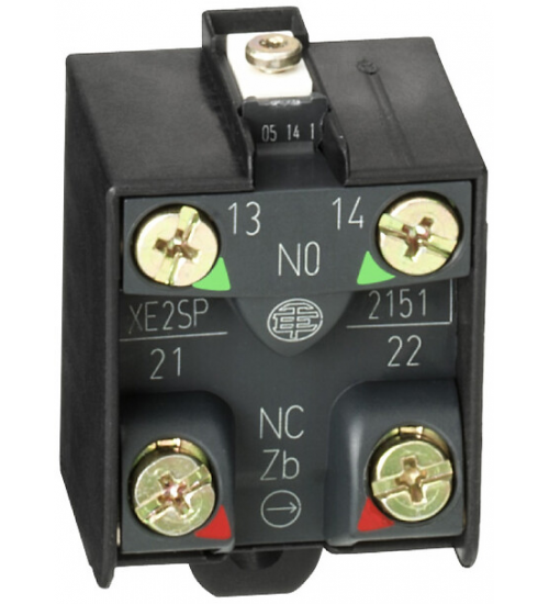 XE2SP3151 - Limit switch contact block, Limit switches XC Standard, 1NC+1 NO, snap action - Telemecanique Sensors