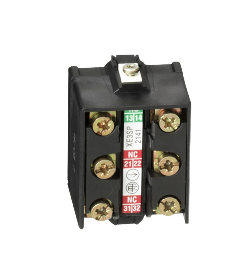 XE3SP2141 - Limit switch contact block, Limit switches XC Standard, 2NC+1 NO, snap action - Telemecanique Sensors