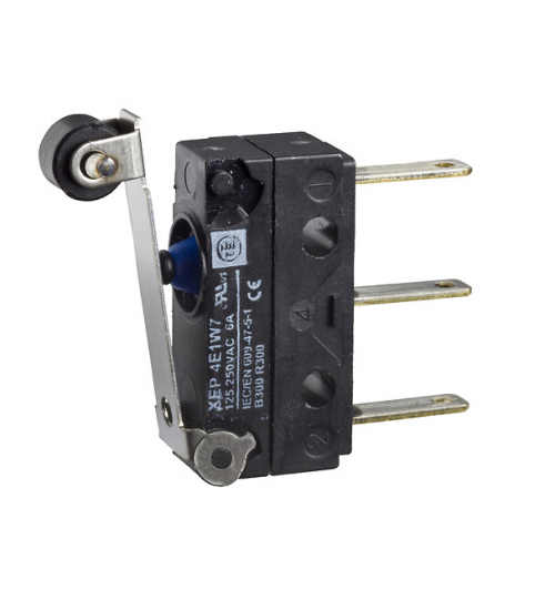 XEP4E1FDA326 - Microswitch, Limit switches XC Standard, miniature limit switch, flat lever, cable length 0.5 m - Telemecanique Sensors XEP4E1FDA326 - Microswitch, Limit switches XC Standard, miniature limit switch, flat lever, cable length 0.5 m - Telemecanique Sensors