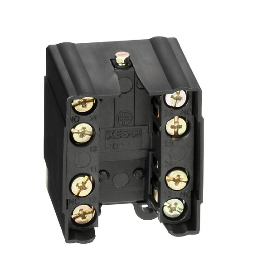 XESP3021 - Limit switch contact block, Limit switches XC Standard, XESP, 2C/O snap action, simultaneous, silver plated - Telemecanique Sensors XESP3021 - Limit switch contact block, Limit switches XC Standard, XESP, 2C/O snap action, simultaneous, silver plated - Telemecanique Sensors