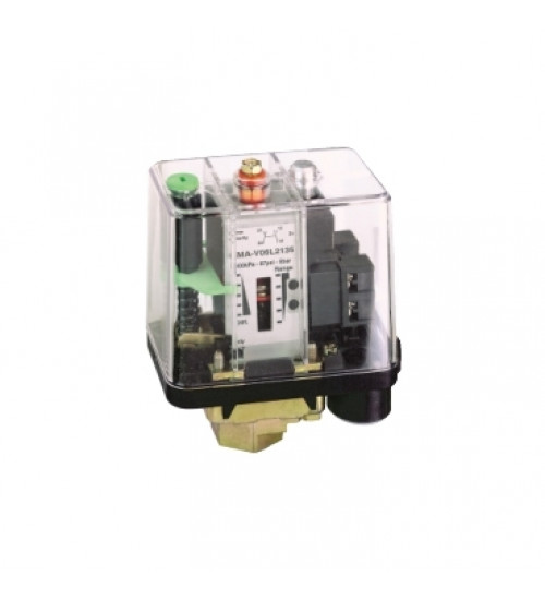 XMAV06L2135 - Pressure sensors XM, pressure switch XMA 6 bar, adjustable scale 2 thresholds, 1 C/O - Telemecanique Sensors