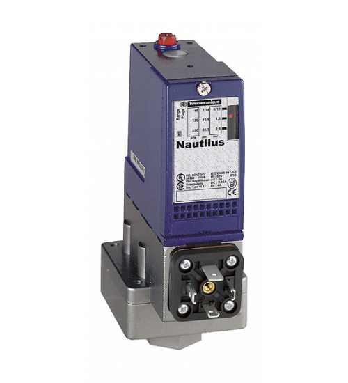 XMLA002A2C11 - pressure switch XMLA 2.5 bar - fixed scale 1 threshold - 1 C/O - Telemecanique Sensors