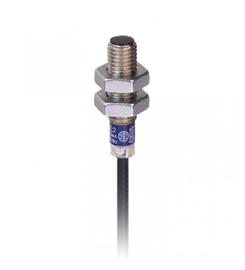 XS108B3PAL2 - Inductive sensor XS1 M8, L33mm, stainless, Sn2.5mm, 12..24VDC, cable 2m - Telemecanique