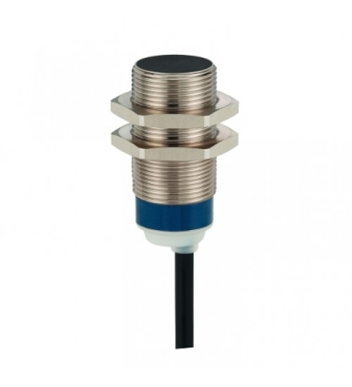 XS118B3PAL2 - Inductive sensor XS1 M18, L40mm, brass, Sn8mm, 12..24VDC, cable 2 m - Telemecanique Sensors