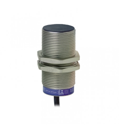XS1M30MA250 - Inductive proximity sensors XS, inductive sensor XS1 M30, L60mm, brass, Sn10mm, 24...240VAC/DC, cable 2 m - Telemecanique Sensors