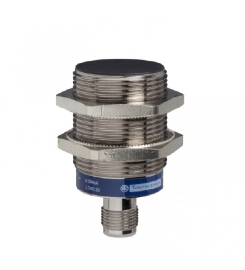 XS530B1NAM12 - Inductive proximity sensors XS, inductive sensor XS5 M30, L55mm, brass, Sn10mm, 12...24 VDC, M12 - Telemecanique