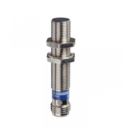 XS612B1MAU20 - Inductive proximity sensors XS, inductive sensor XS6 M12, L61mm, brass, Sn4mm, 24...240VAC/DC, 1/2