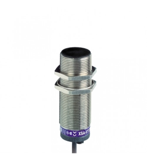 XSAV12373 - Inductive proximity sensors XS, Rotation monitoring, M30, Sn10mm, 120...3000c/mn, 12...48 VDC, cable 2 m - Telemecanique
