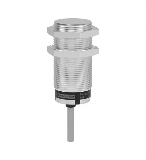 XT530B1PAL2 - Capacitive proximity sensors XT, cylindrical M30, brass, 3-wire, Sn 10 mm, cable 2 m, 1 NO - Telemecanique Sensors XT530B1PAL2 - Capacitive proximity sensors XT, cylindrical M30, brass, 3-wire, Sn 10 mm, cable 2 m, 1 NO - Telemecanique Sensors