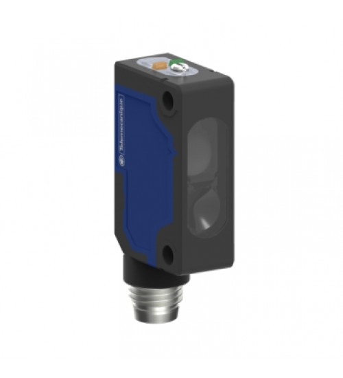 XUM9APXBM8 - Photoelectric sensors XU, photo electric sensor, miniature, polarised, Smax=8 m, PNP, connector M8 - Telemecanique