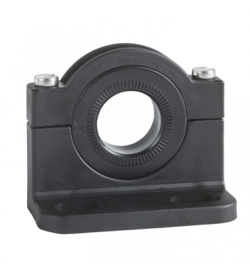 XUZA218 - Adjustable fixing clamp with ball joint, Photoelectric sensors XU, accessory for sensor, Ã˜ 18 mm, bracket plastic - Telemecanique