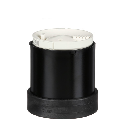 Schneider Electric XVBC9B - Audible unit for modular tower lights, plastic, Ã70, buzzer, continuous or intermitten tone,70... 90 dB, 12...48 V AC/DC