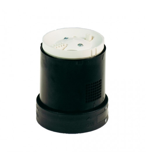 Schneider Electric XVBC9M - Audible unit for modular tower lights, plastic, Ã70, buzzer, continuous or intermitten tone,70... 90 dB, 120...230 V AC