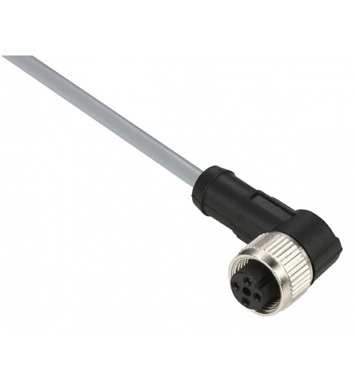 XZCPV12V2L10 - Pre wired connectors XZ, elbowed female, M12, 3 wires, cable 10 m - Telemecanique Sensors XZCPV12V2L10 - Pre wired connectors XZ, elbowed female, M12, 3 wires, cable 10 m - Telemecanique Sensors