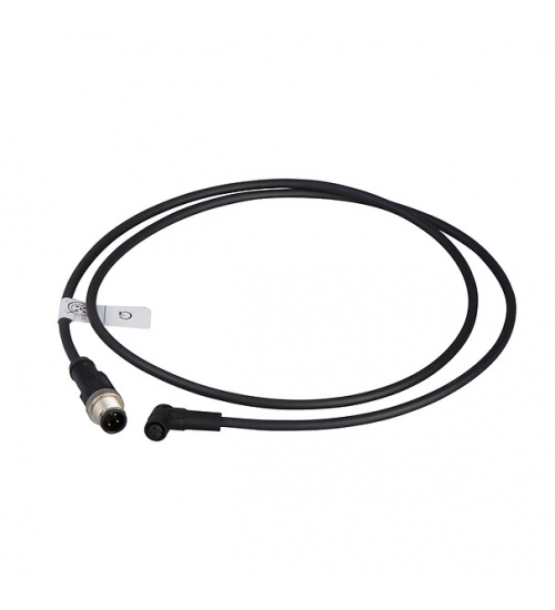 XZCR1502040G2 - Jumper cable XZ, male straight M12 3 pin, female elbowed Ø 8 mm 3 pin, PUR 2 m - Telemecanique Sensors XZCR1502040G2 - Jumper cable XZ, male straight M12 3 pin, female elbowed Ø 8 mm 3 pin, PUR 2 m - Telemecanique Sensors