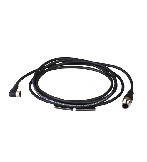 XZCR1510040H2 - Jumper cable XZ, male straight M12 3 pin, female elbowed M8 3 pin, PUR 2 m - Telemecanique Sensors XZCR1510040H2 - Jumper cable XZ, male straight M12 3 pin, female elbowed M8 3 pin, PUR 2 m - Telemecanique Sensors