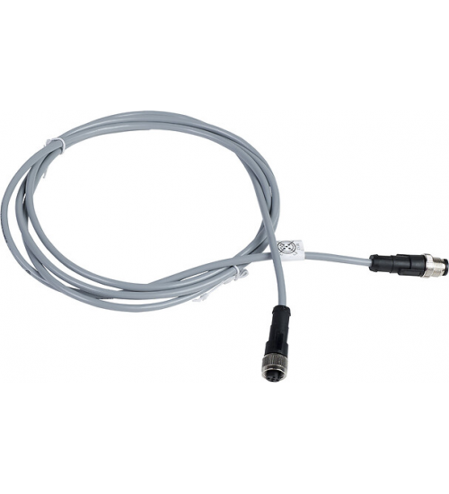 XZCRV1511041C2 - Jumper cable XZ, male straight M12 4 pin, female straight M12 4 pin, PVC 2 m - Telemecanique Sensors XZCRV1511041C2 - Jumper cable XZ, male straight M12 4 pin, female straight M12 4 pin, PVC 2 m - Telemecanique Sensors