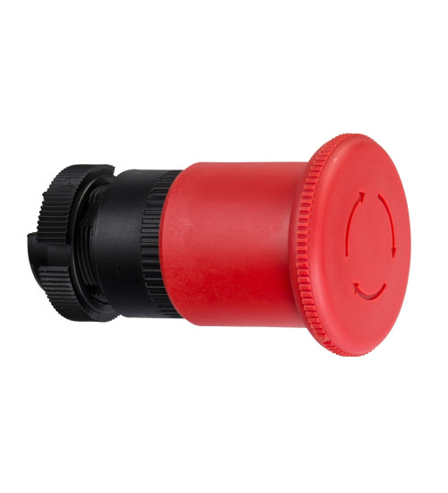 Schneider Electric ZA2BS844 - red Ã40 Emergency stop, switching off head trigger and latching turn release